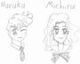Haruka and Michiru by Lindsey